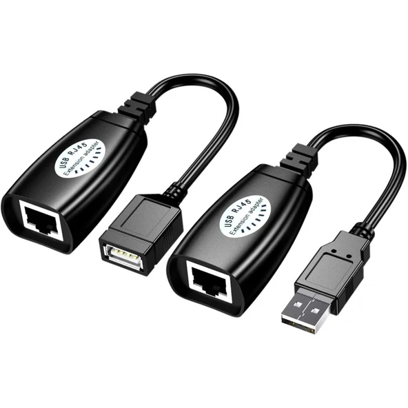 QPORT Q-UX2 60M USB EXTENDER 2'Lİ PAKET ürün görseli 1