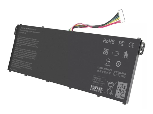 HYPERLIFE Acer Aspire ES1-331, ES1-531, AC14B18J 3-Cell Notebook Bataryası ürün görseli 1
