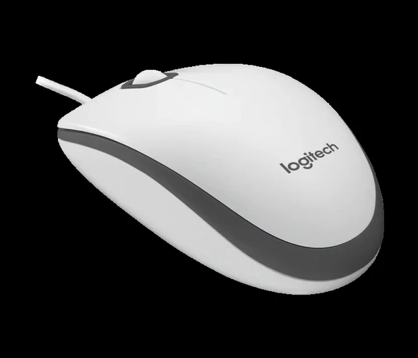 LOGITECH M100 KABLOLU BEYAZ MOUSE - 910-006764 - Resim 4