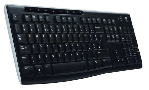 LOGITECH K270 KABLOSUZ KLAVYE Q TR USB SİYAH 920-003761 ürün görseli 1