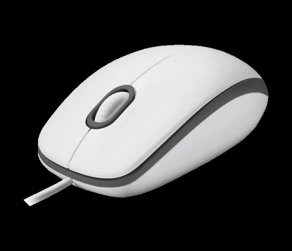 LOGITECH M100 KABLOLU BEYAZ MOUSE - 910-006764 - Resim 2
