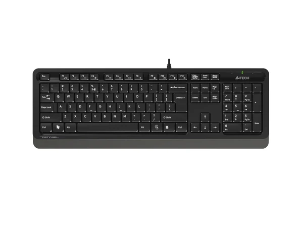 A4 TECH FK10 FN-MULTİMEDYA Q KLAVYE USB GRİ - Resim 3
