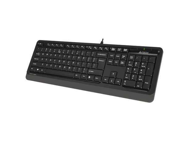 A4 TECH FK10 FN-MULTİMEDYA Q KLAVYE USB GRİ - Resim 5