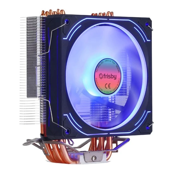 FRISBY FCL-F1336C INTEL 1366/115X/1200/1700-AMD AM2/AM2+/AM3/AM4/AM5 CPU FANI ürün görseli 1