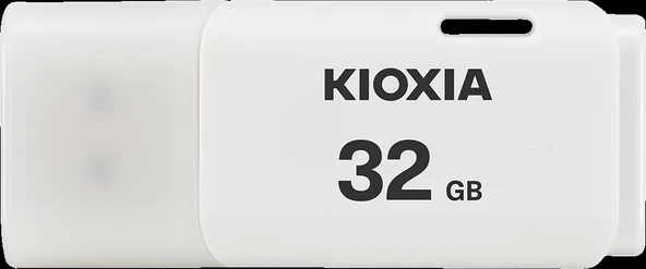 32GB USB2.0 KIOXIA BEYAZ USB BELLEK LU202W032GG4 - Resim 2