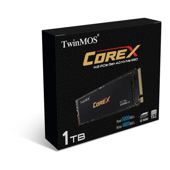 TwinMOS 1TB M.2 PCIe Gen4 NVMe SSD (5000-4800Mb/s) TLC 3DNAND ürün görseli 1