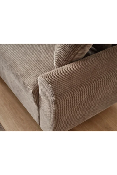 Kagu Corner Flavia Köşe Takımı Kahve - Resim 5