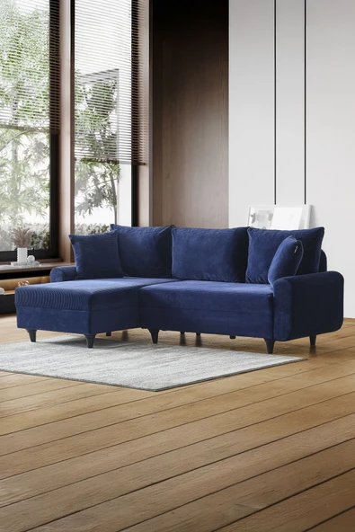 Kagu Corner Flavia Köşe Takımı Lacivert ürün görseli 1
