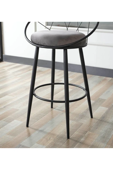 Kagu Relax Plus Tel Sandalye Mutfak-Cafe 4'Lü - Resim 4