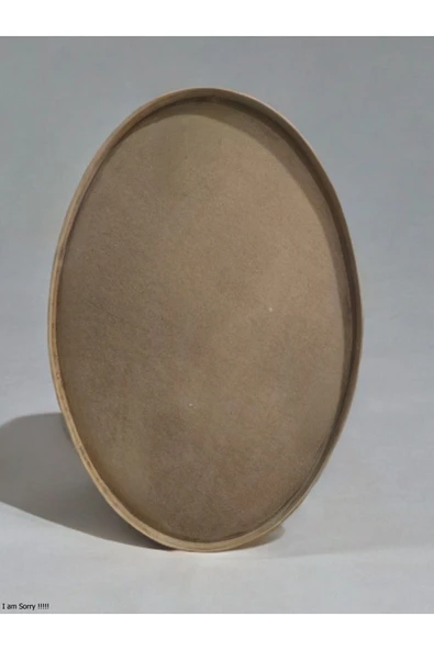 MDF Çerçeveli Oval Ayna ürün görseli 1