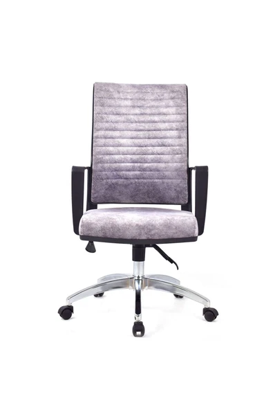 Koltukstilim   Magenta Gri Deri Çalışma Koltuğu Ofis Koltuğu Büro Koltuğu Ofis Sandalyesi ürün görseli 1
