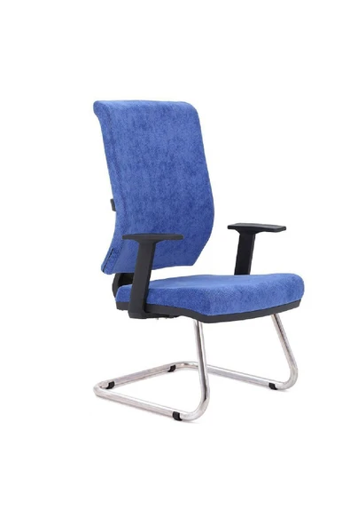 Koltukstilim    Ageta Mavi Kumaş Ofis Koltuğu ürün görseli 1