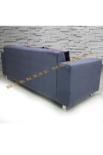 Koltukstilim   H-101 Mn Üçlü Büro Kanepe - Resim 4
