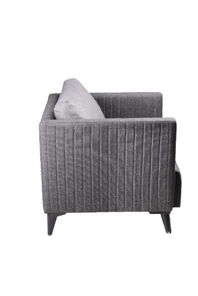 Koltukstilim   Grey Tekli Büro Koltuk - Resim 4