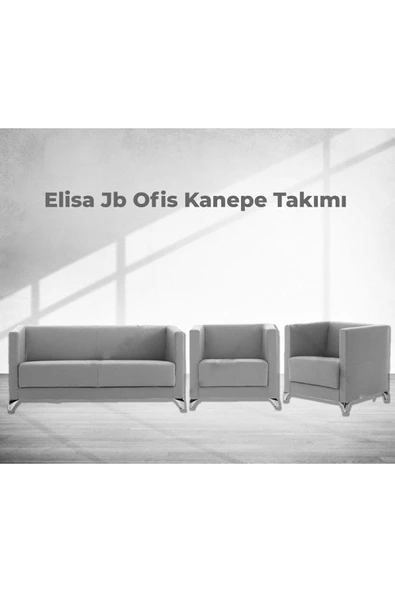 Koltukstilim    Elisa Jb Deri Ofis Kanepe Takımı ürün görseli 1