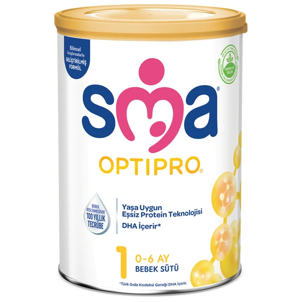 SMA Optipro 1 Bebek Sütü 400 Gr 0-6 Ay 2 Adet ürün görseli 1