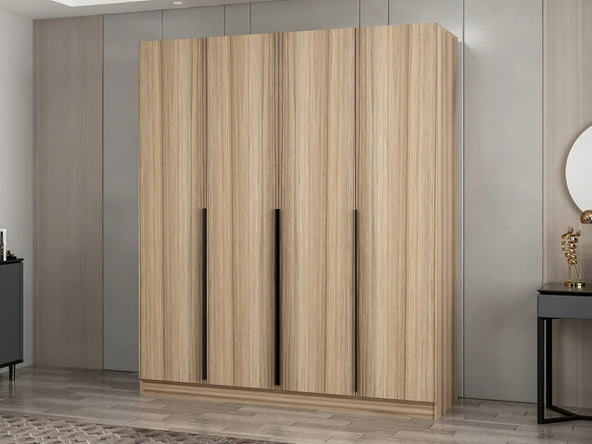 Minar Kale Plus190 4 Kapaklı 2Ç Dolap Dore Plus Dore - Resim 3