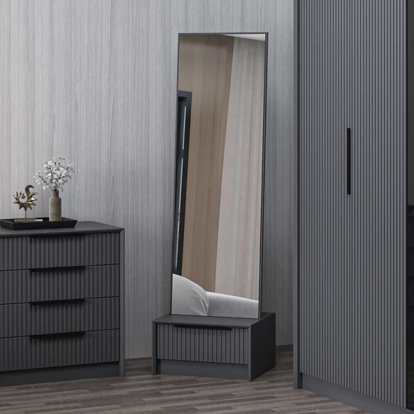Minar Kale Luxe Soft Boy Ayna Mbrn-Antr ürün görseli 1