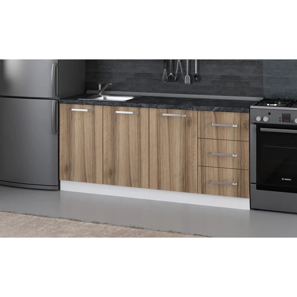 Minar 180 Cm Mutfak Dlb Byz Dore 180-D2-Alt - Resim 2