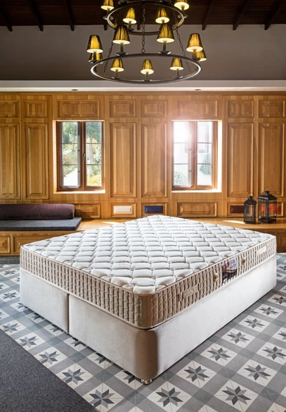 Minar Safir Full Ortopedik Pedsiz Yaylı Yatak 150X200 ürün görseli 1