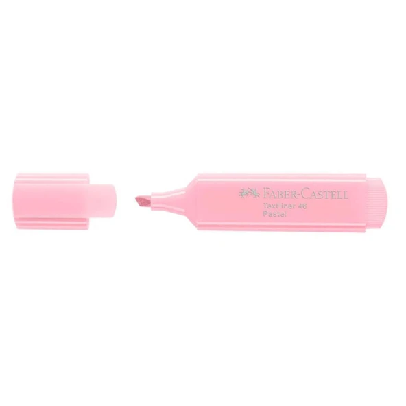 Faber Castell Fosforlu Kalem 1546  Pastel Açık Pembe 5030154692000 ürün görseli 1