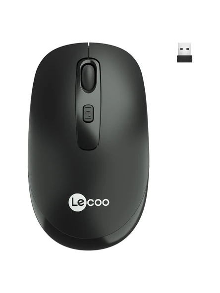 Lenovo Lecoo WS205 Ergonomik Optik Kablosuz Mouse ürün görseli 1