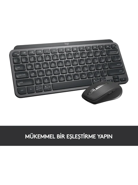 Logitech MX Keys Mini 920-010504 TKL Q Kablosuz Klavye - Resim 8