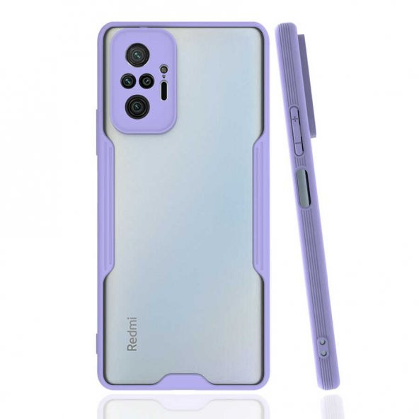 Xiaomi Redmi Note 10 Pro Kılıf ​​kamera Korumalı Arkası Şeffaf Silikon ürün görseli 1