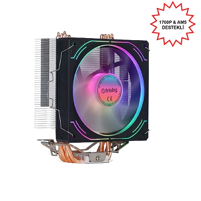 Frisby FCL-F1334C Intel 1366-115x-1200-1700-AMD AM2-AM2+-AM3-AM4-AM5 CPU FANI ürün görseli 1