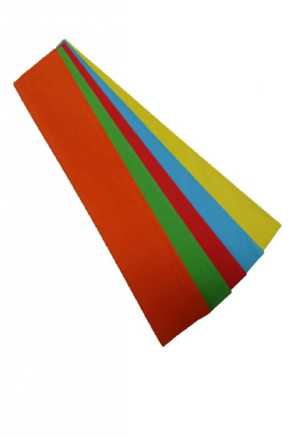 Krapon Kağıdı 5 Renk 50x200 Cm 1 Paket ( Grapon ) ürün görseli 1