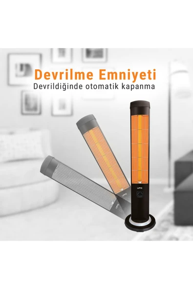 UFO Term 2300W Kule Tipi Isıtıcı - Resim 4
