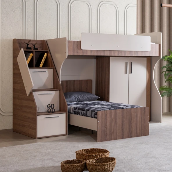 Ranza, Milano Çift Kişilik Dolaplı Modern Ranza ürün görseli 1