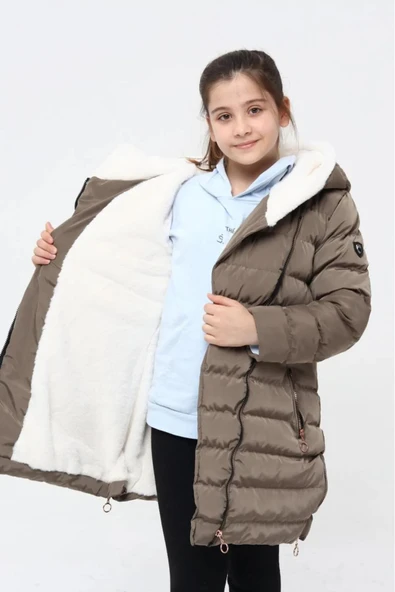 Kız Çocuk Kaban 51219H - Resim 4