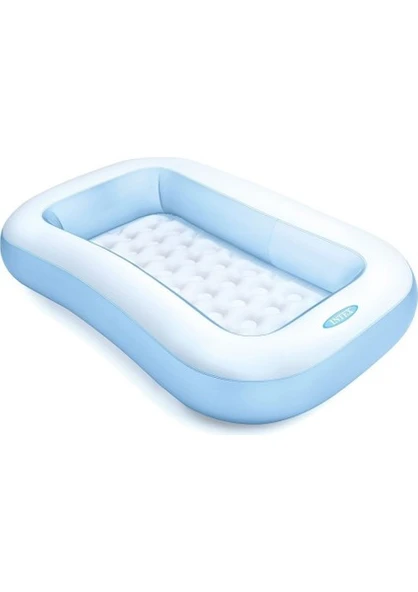 Intex Yumuşak Tabanlı Kare Havuz 166x100x28cm IH57403 ürün görseli 1