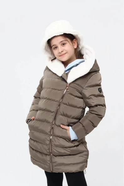 Kız Çocuk Kaban 51219H ürün görseli 1