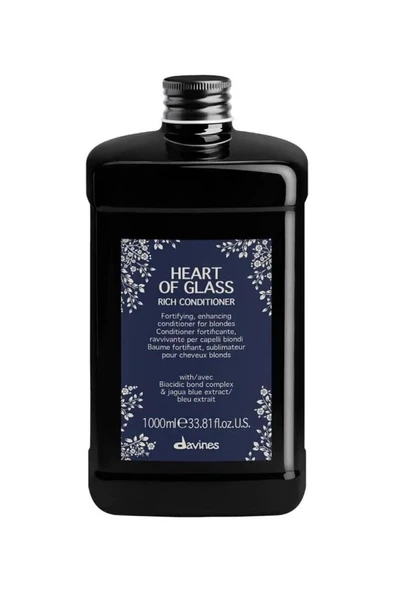 Davines Heart Of Glass Rich Sarı Saçlar Için Saç Kremi 1000 ml ürün görseli 1