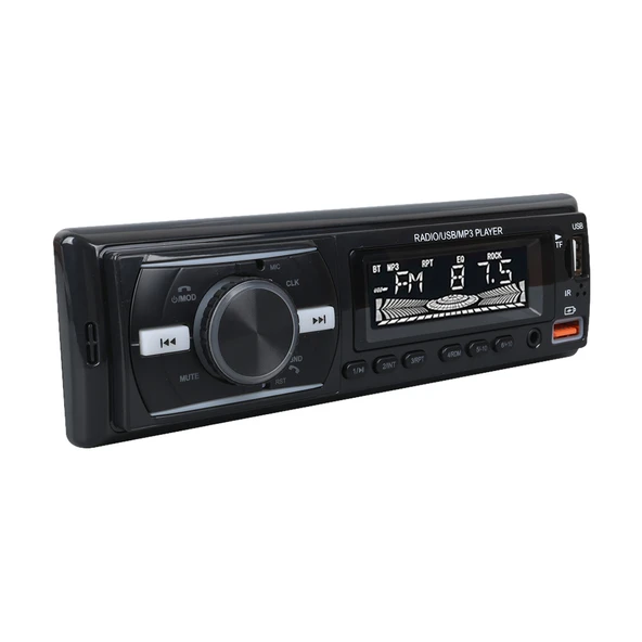Carstar CS-920 Çift USB/SD/FM/AUX/Bluetooth Kumandalı Oto Teyp 4X60 Watt ürün görseli 1