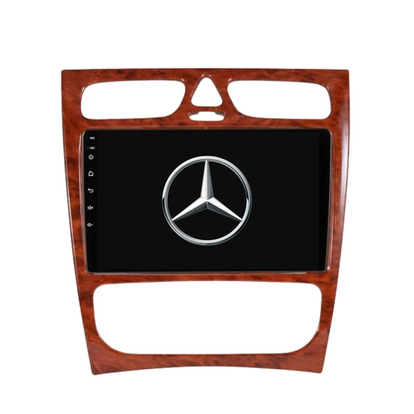Mercedes C Class C180 (W203 - W209) - Araç Multimedya Ekran - 4GB 64GB - S - Maun - 2000 - 2004 - 9 Inch - MYWAY - RED ürün görseli 1