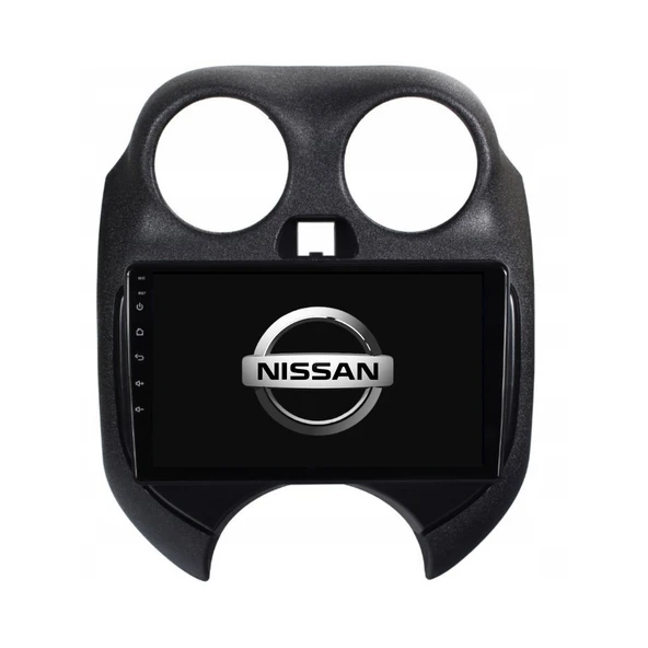 Nissan Micra - Araç Multimedya Ekran - 4GB 64GB - S - Black - 2011 - 2013 - 9 Inch - MYWAY ürün görseli 1