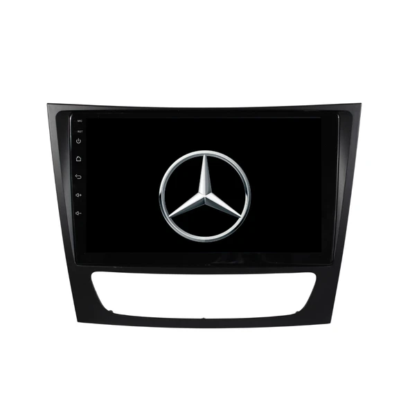 Mercedes E E Class W211 - Araç Multimedya Ekran - 4GB 64GB - S - Black - 2002 - 2009 - 9 Inch - MYWAY ürün görseli 1