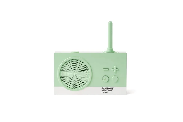 Lexon x Pantone Tykho 3 Bluetooth Hoparlör ve Radyo Mint ürün görseli 1