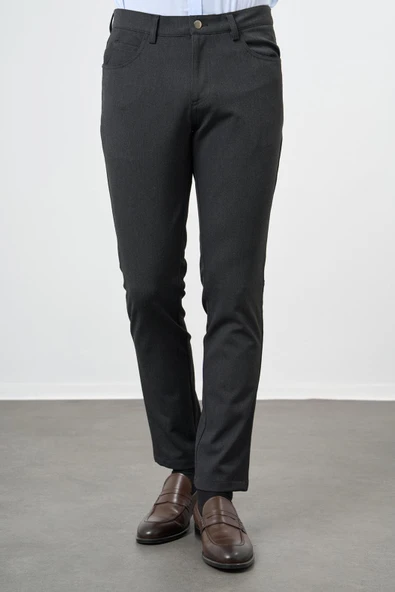 Füme Esnek 5 Cep Casual Slim Fit 5 Cep Pantolon 1003245161 ürün görseli 1
