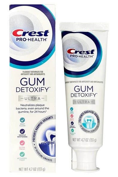 Crest Pro Health Gum Detoxify Ultra Diş Macunu 133GR ürün görseli 1
