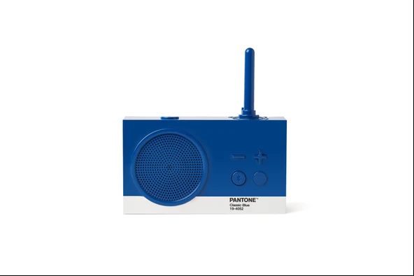 Lexon x Pantone Tykho 3 Bluetooth Hoparlör ve Radyo Mavi ürün görseli 1