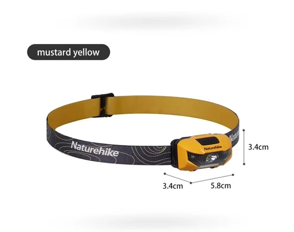 Naturehike Hakino 210 Lümen Kafa Lambası - Resim 12