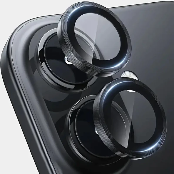 iPhone 16 /16 Plus Uyumlu Kamera Lens Koruyucu Premium ürün görseli 1