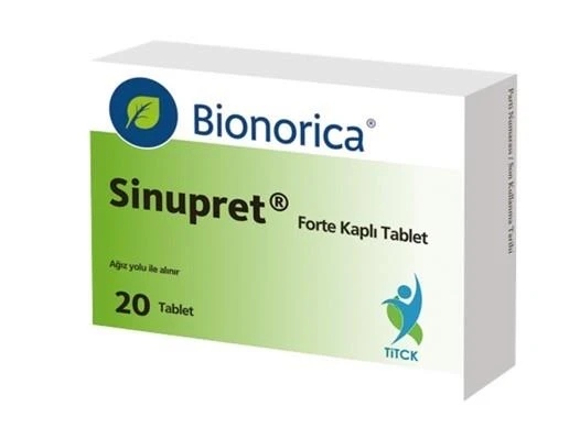 Sinupret Bitkisel Ekstre 20 Tablet ürün görseli 1