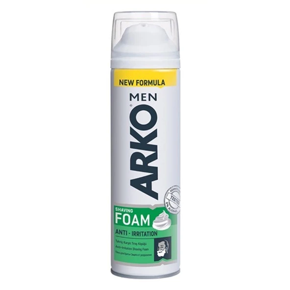Arko Men Tıraş Köpüğü Anti-Irritation 200 ml ürün görseli 1