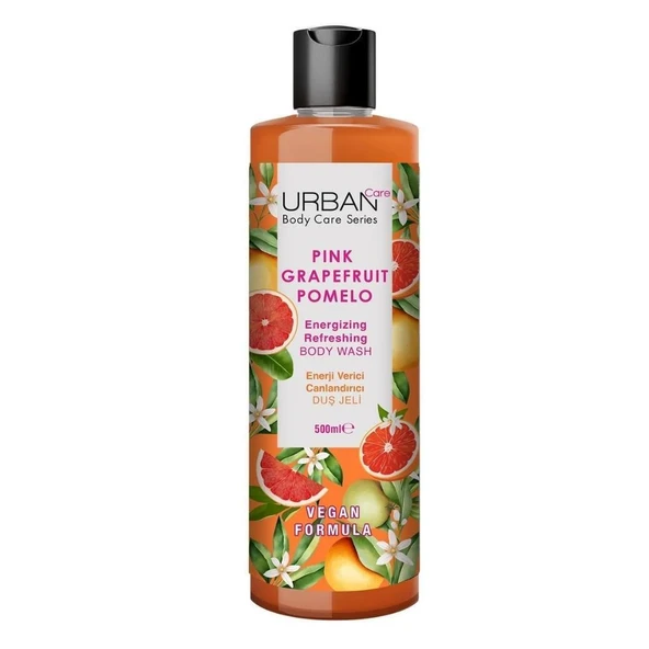 Urban Care Pink Grapefruit & Pomelo Canlandırıcı ve Nemlendirici Duş Jeli 500ml ürün görseli 1