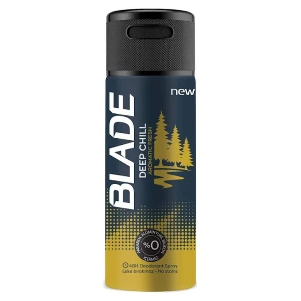 Blade Deep Chill Erkek Deodarant 150ml ürün görseli 1
